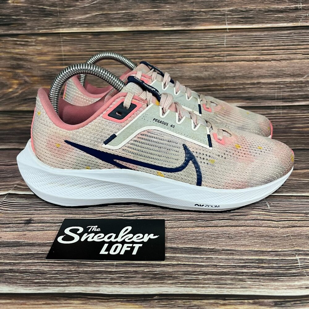 Nike Pegasus 40 Women's Athletic Running Shoes Pearl Pink